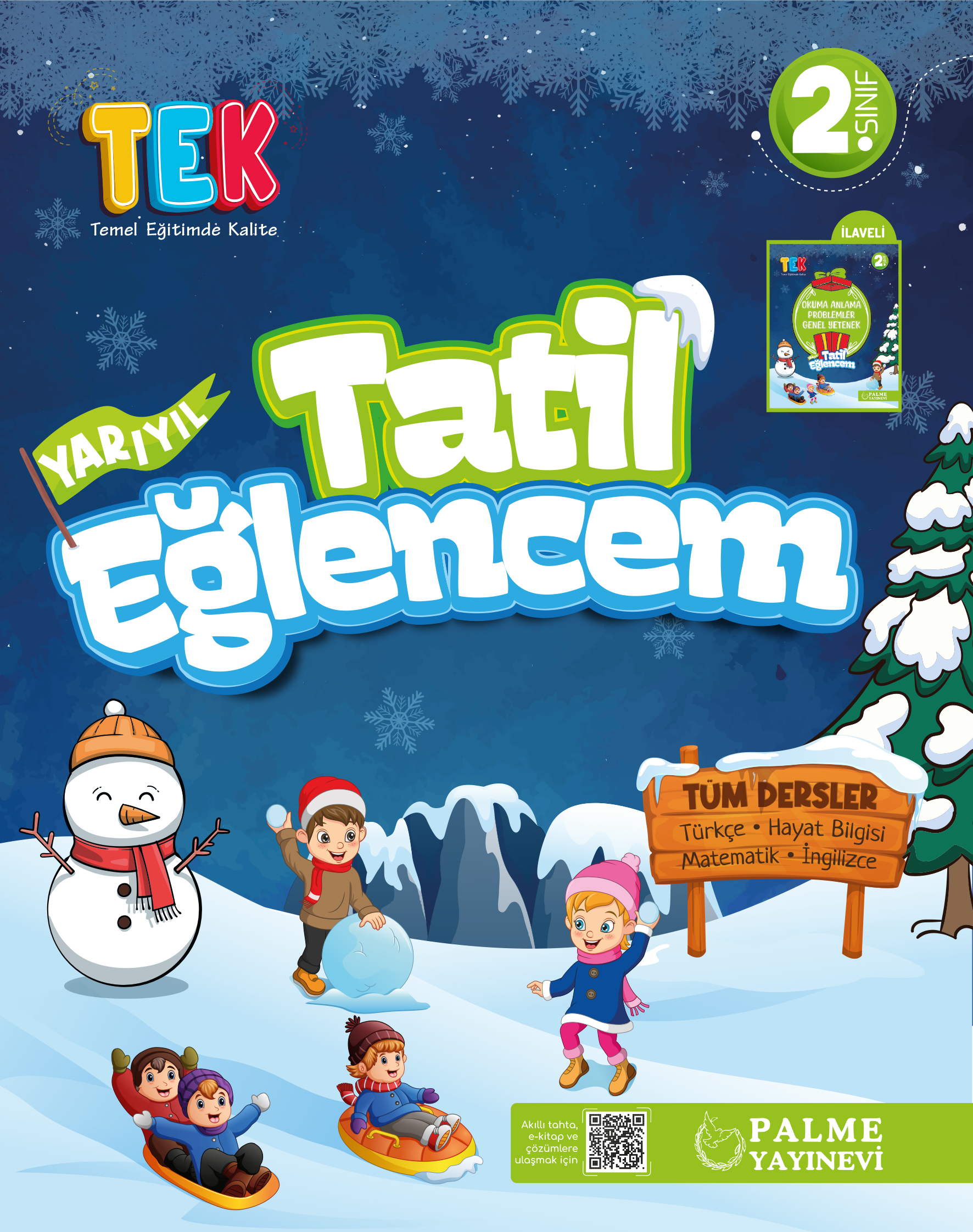 Tek 2. Sınıf TüM Dersler Tatı̇L EğLencem kapak görseli